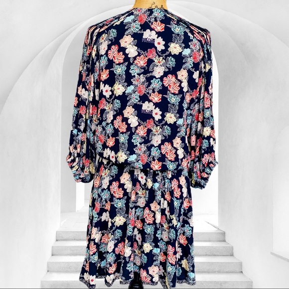 SOLD NEW Zadig & Voltaire Raspali Flowers Dress - Picture 4 of 14